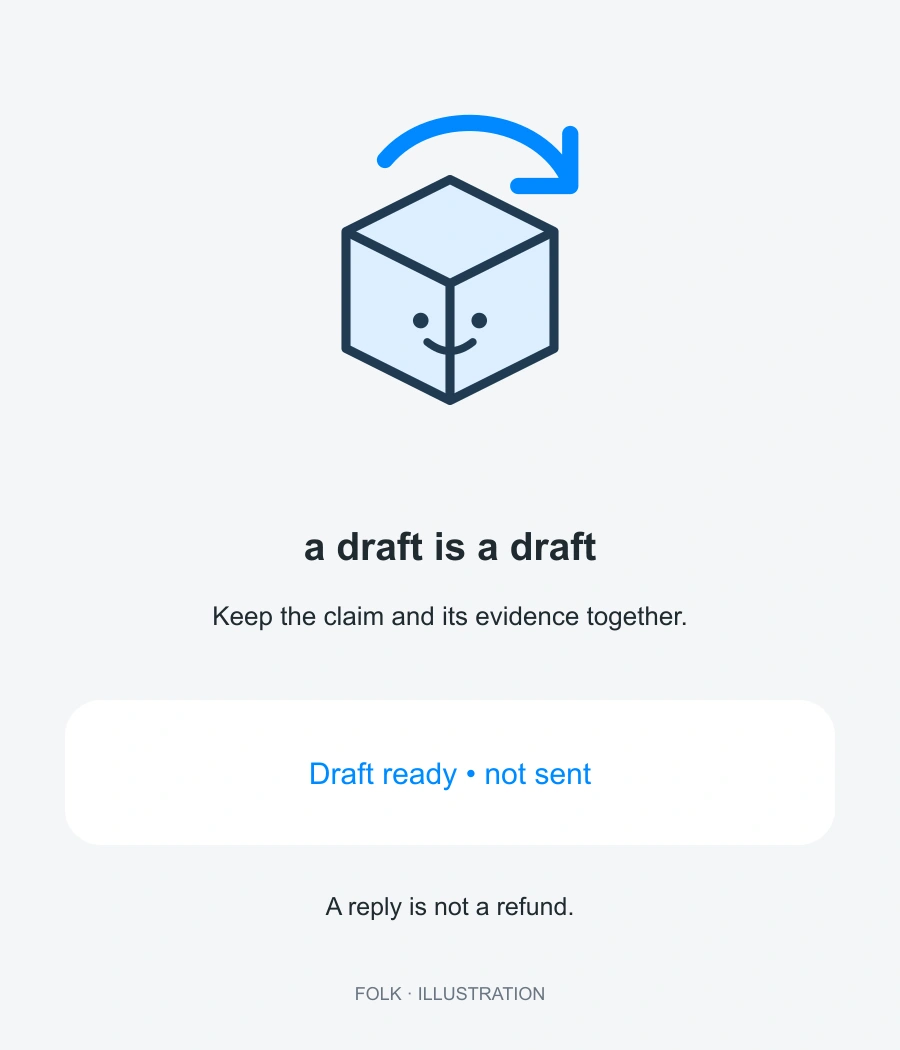 a draft is a draft